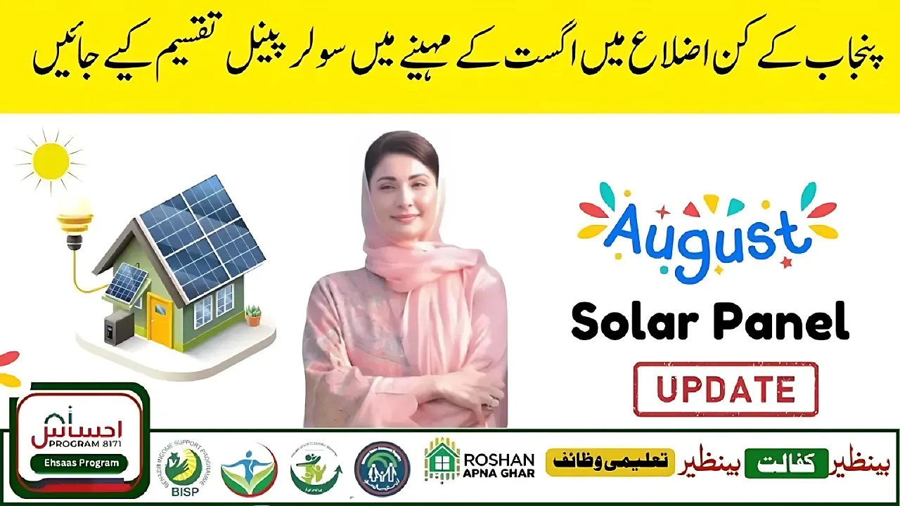 CM Punjab Solar Panel Scheme Result 2025
